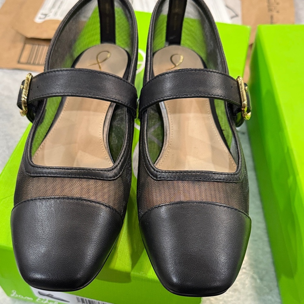 Sam Edelman Black Mary Jane Shoes